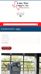Mobile Screenshot of lonestarcopiers.com